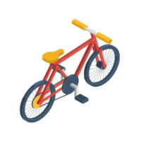 Icon of a bicycle