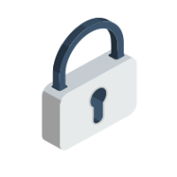 Icon of a lock